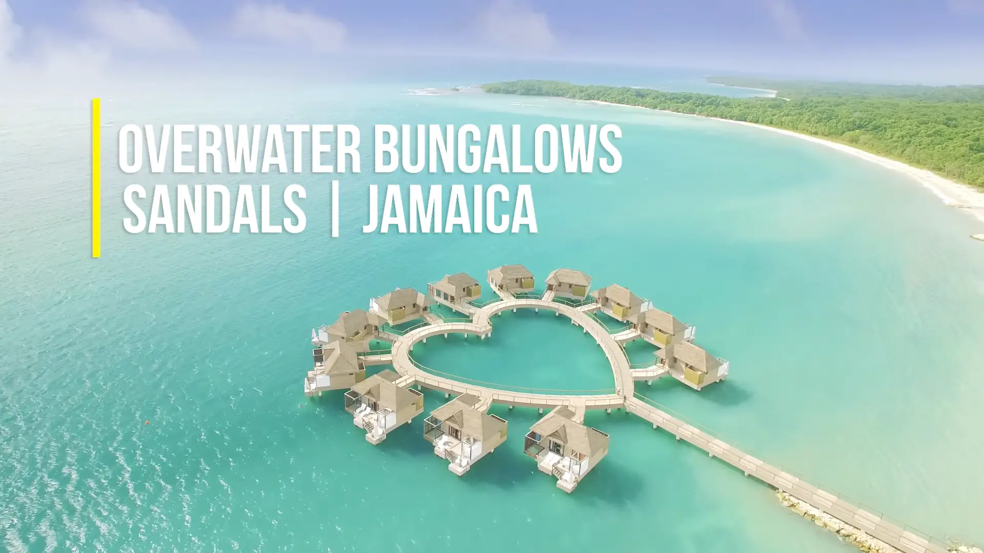 Overwater Bungalows Jamaica Sandals South Coast Room Tour